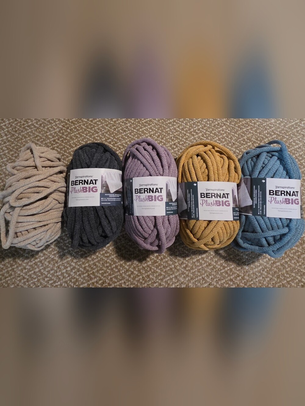 Yarnspirations- Bernat Plush Big Yarn